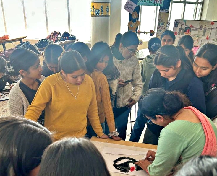 Fevicril Workshop organized by Rayat Bahra Fashion Design Department
